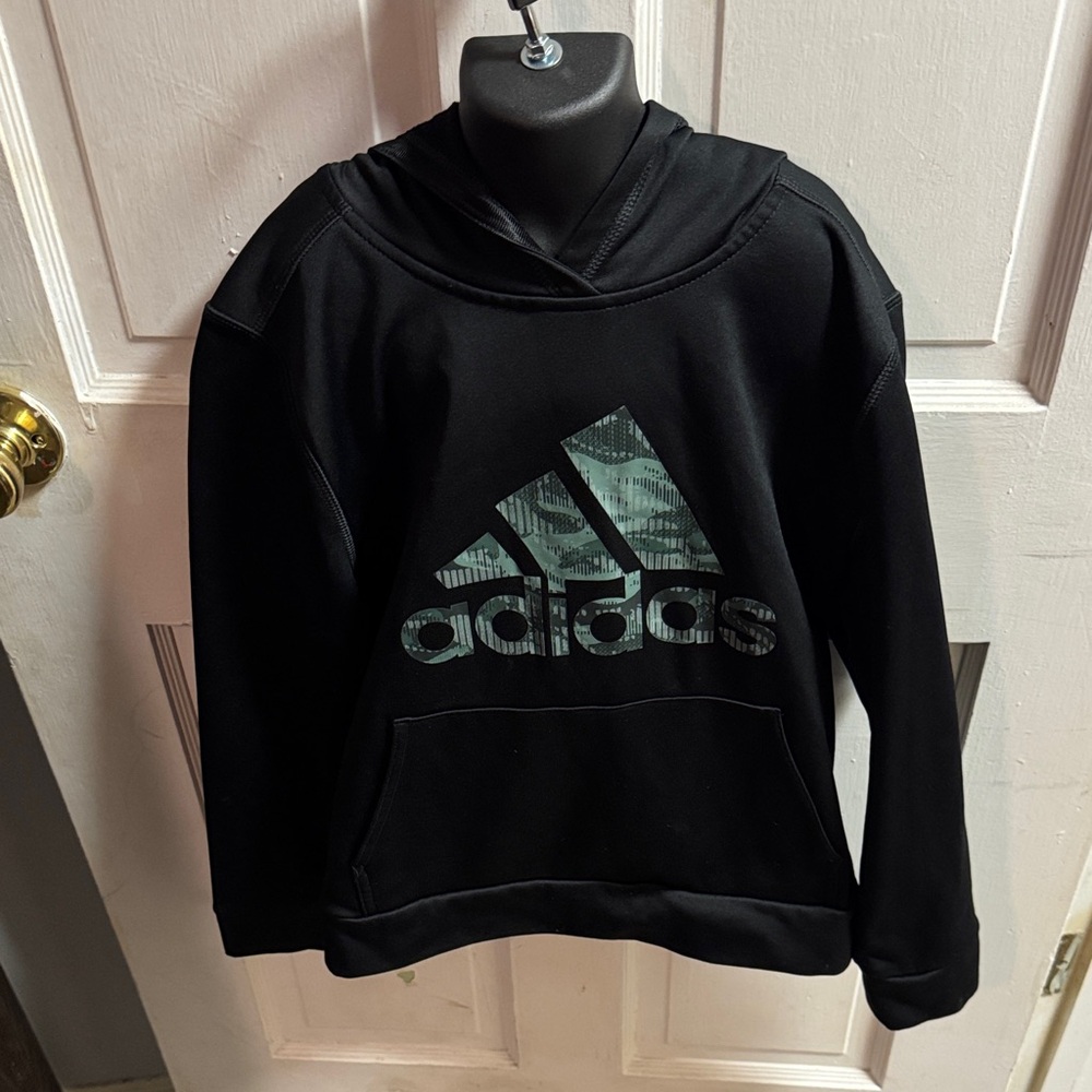 Adidas Men's Black Pullover Sweater